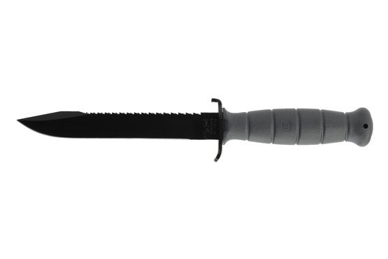 Glock Field Knife with saw comes in grey reinforced polymer